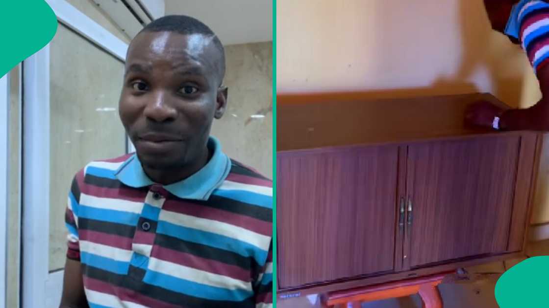Man shares what he saw in his grandfather's room. Man shares what he saw in his grandfather's room.