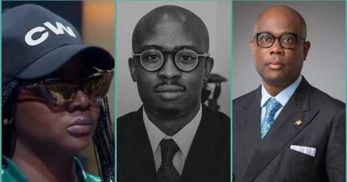 Herbert Wigwe's daughter Tochi in tears at late brother's memorial service Herbert Wigwe's daughter Tochi in tears at late brother's memorial service