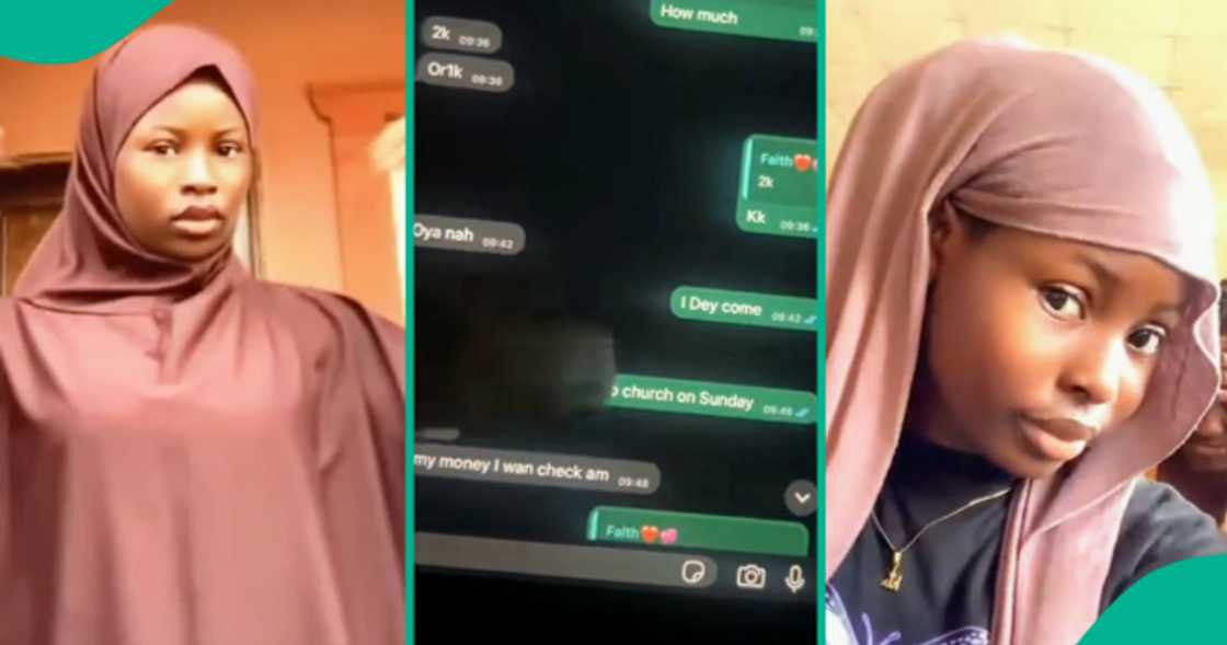 Lady shares her brother's chat with a young girl who asked for N1k. Lady shares her brother's chat with a young girl who asked for N1k.