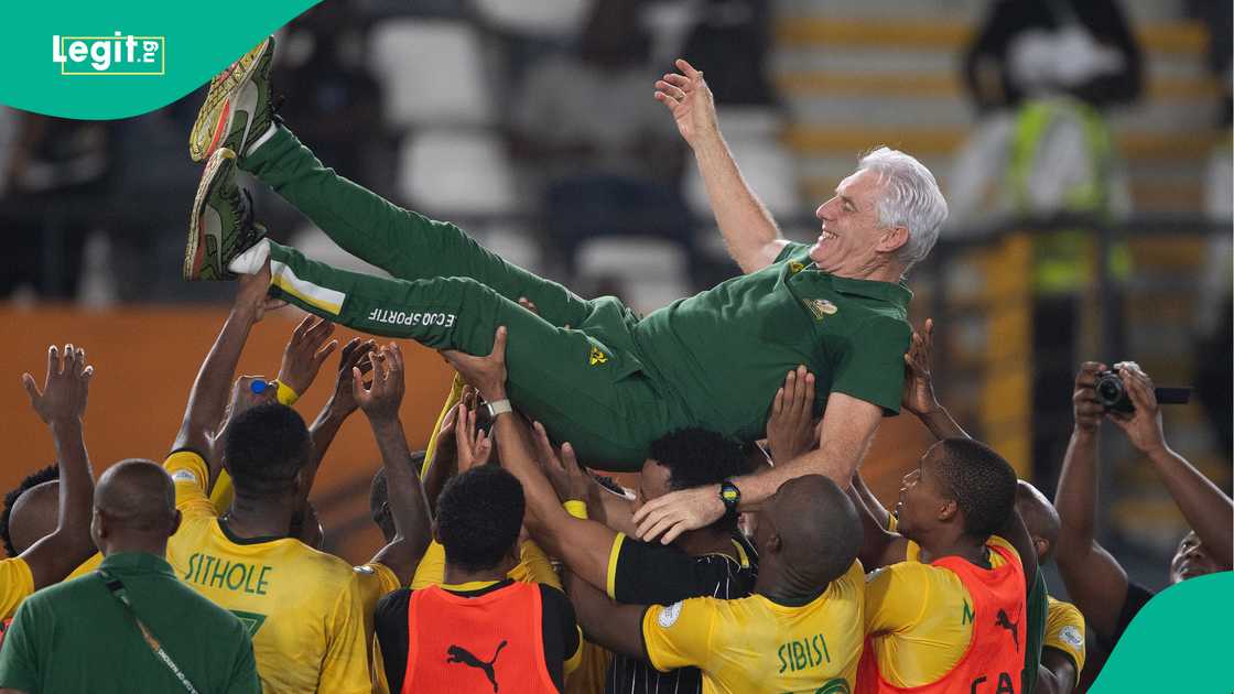 Hugo Broos, Bafana Bafana, South Africa, Felix Houphouet-Boigny Stadium, Abidjan, Ivory Coast, AFCON 2023. Hugo Broos, Bafana Bafana, South Africa, Felix Houphouet-Boigny Stadium, Abidjan, Ivory Coast, AFCON 2023.