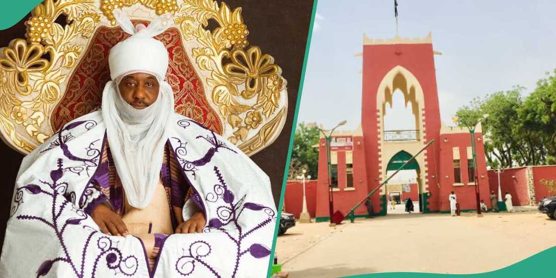 Tension in Kano as arsonists set fire on Emir Sanusi II’s palace