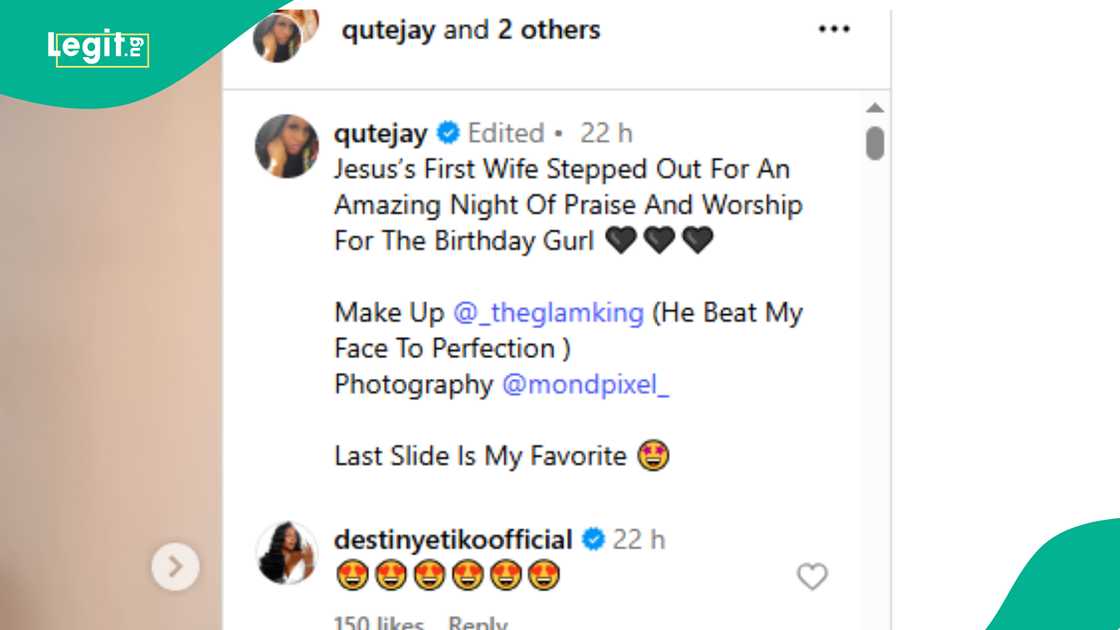 Junior Pope's widow graces friend's birthday party. Junior Pope's widow graces friend's birthday party.