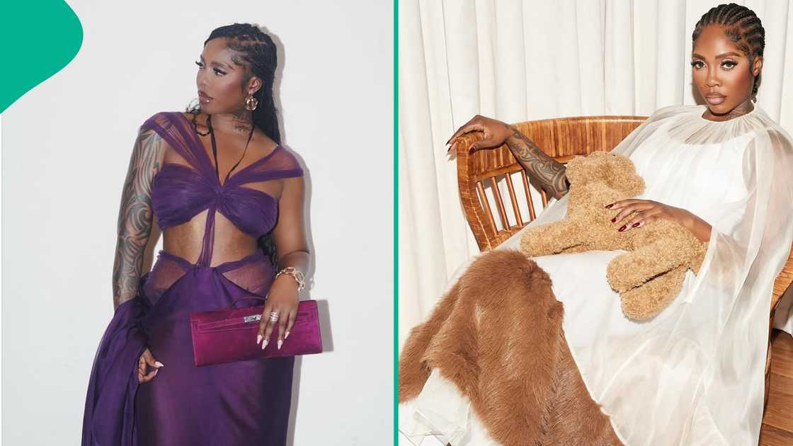 Tiwa Savage throws shade at her colleagues. Tiwa Savage throws shade at her colleagues.