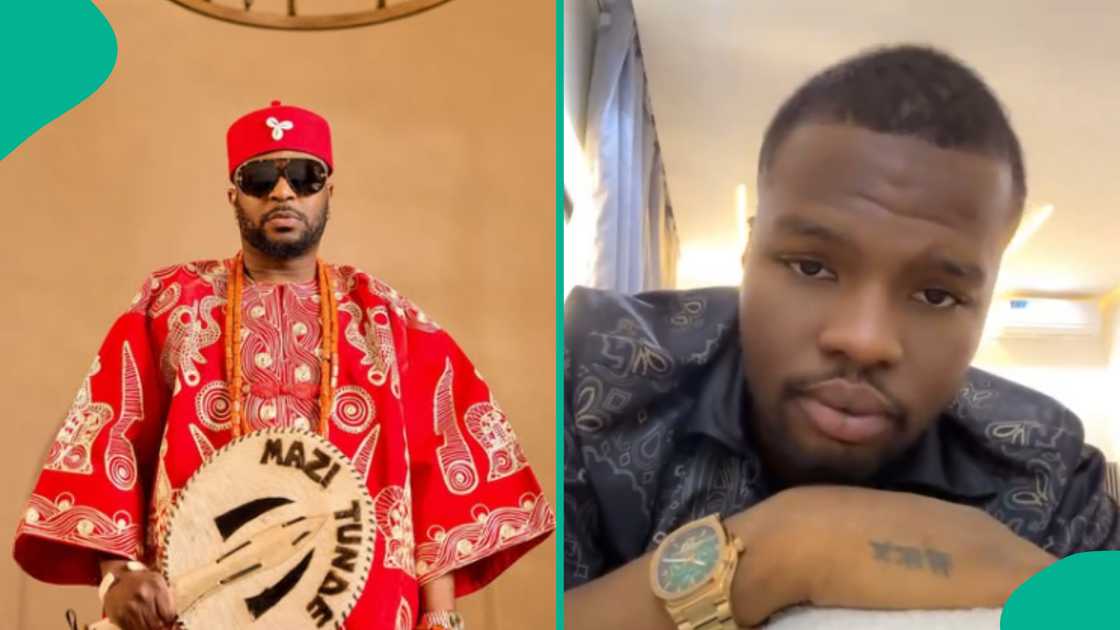 Man blasted by girlfriend for attending Tunde Ednut's birthday party. Man blasted by girlfriend for attending Tunde Ednut's birthday party.