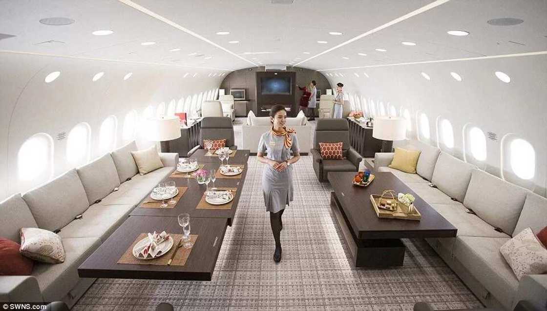 See the inside of world’s largest private jet that will cost you N7.8m per hour