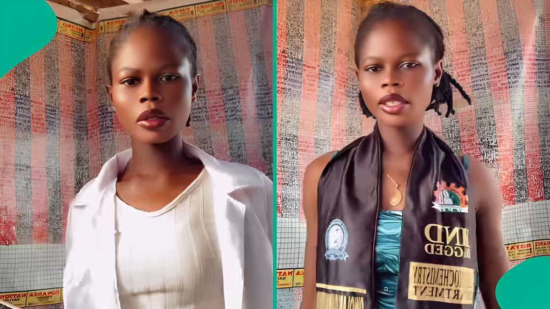 Offa Polytechnic graduate trends after explaining why she wears lab coat at work Offa Polytechnic graduate trends after explaining why she wears lab coat at work