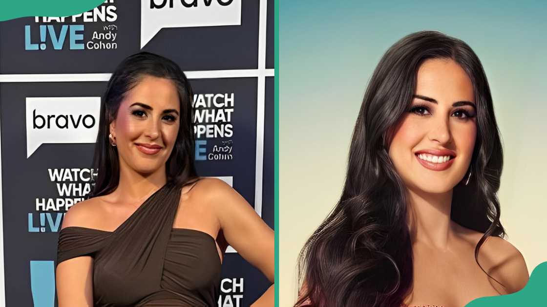 Michelle The Valley attends Watch What Happens Live in Manhattan, New York (L). The real estate agent poses for Bravo TV (R) Michelle The Valley attends Watch What Happens Live in Manhattan, New York (L). The real estate agent poses for Bravo TV (R)