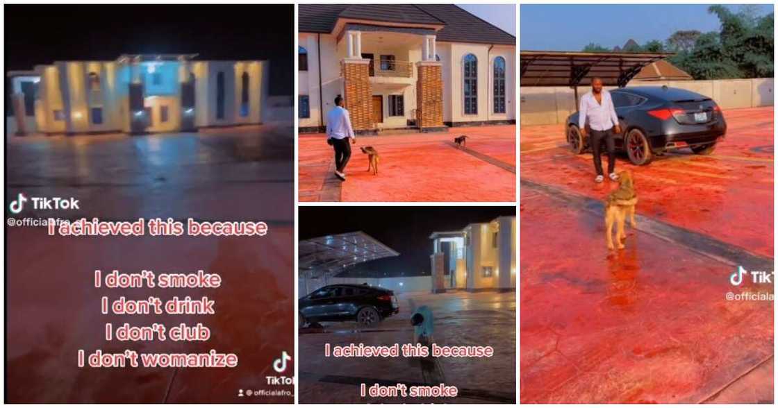 Nigerian man, mansion, womanise, drink, smoke, club Nigerian man, mansion, womanise, drink, smoke, club