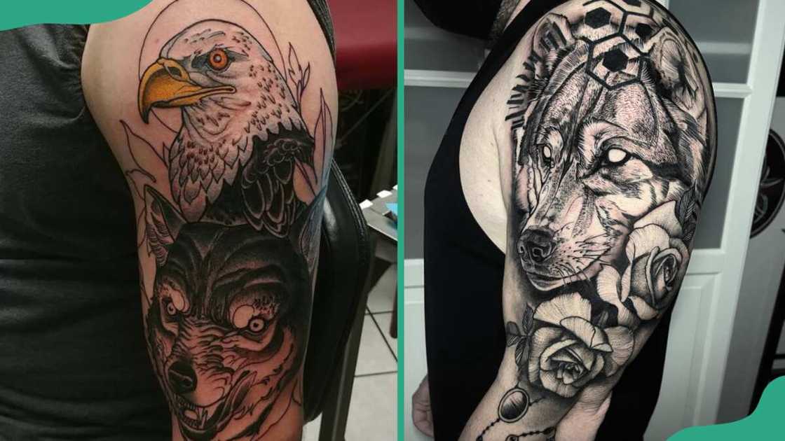 Animals half-sleeve tattoo designs Animals half-sleeve tattoo designs