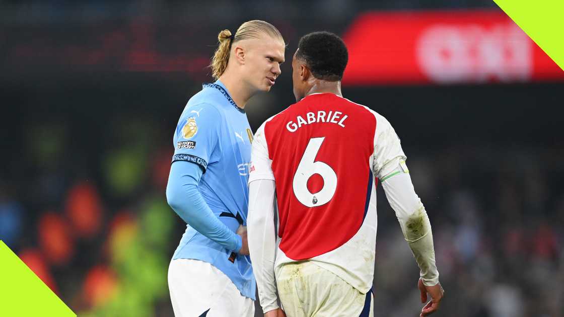 Arsenal and Manchester City have battled for the Premier League title for the last two seasons Arsenal and Manchester City have battled for the Premier League title for the last two seasons