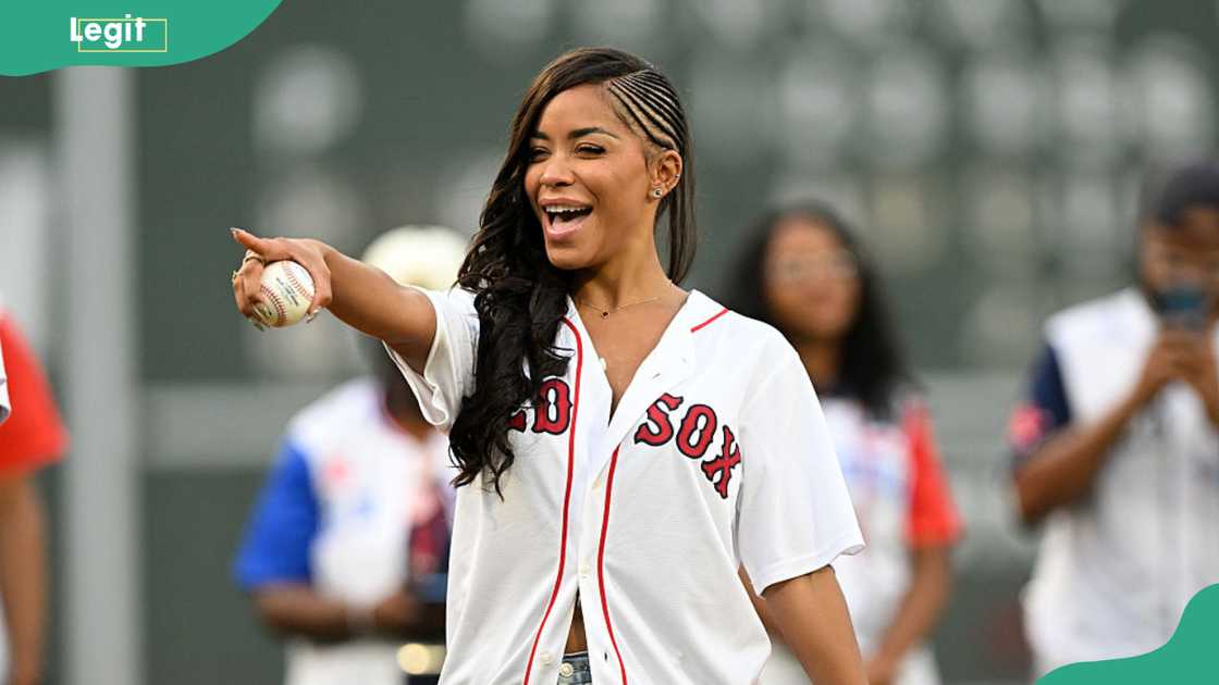Amaya Espinal at Fenway Park Amaya Espinal at Fenway Park