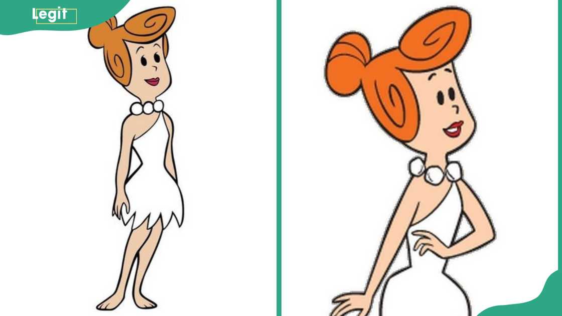 famous female cartoon characters