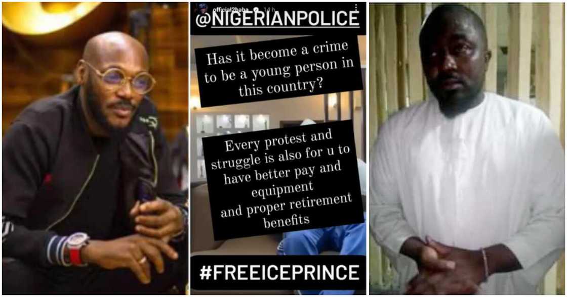 2baba reacts to Ice Prince's arrest 2baba reacts to Ice Prince's arrest