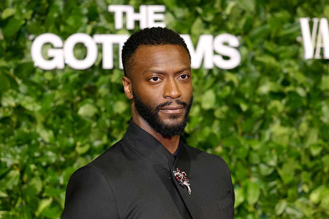Aldis Hodge in New York City. Aldis Hodge in New York City.