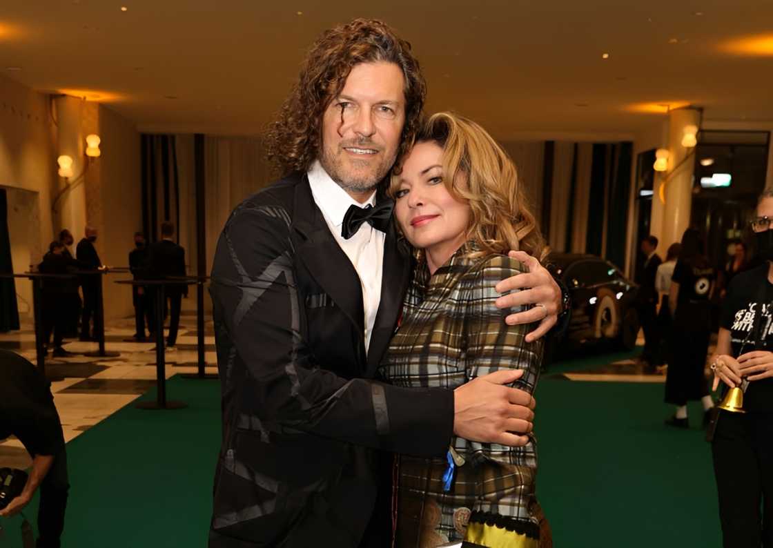 Frédéric Thiébaud and Shania Twain