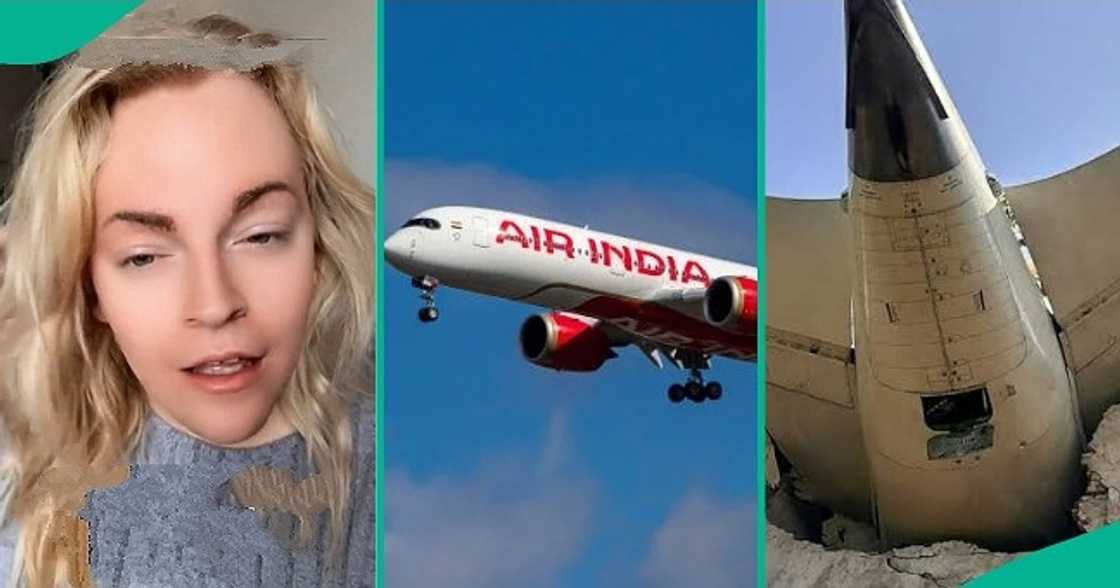 White woman shares her opinion on why only 1 man survived the Air India plane crash. White woman shares her opinion on why only 1 man survived the Air India plane crash.