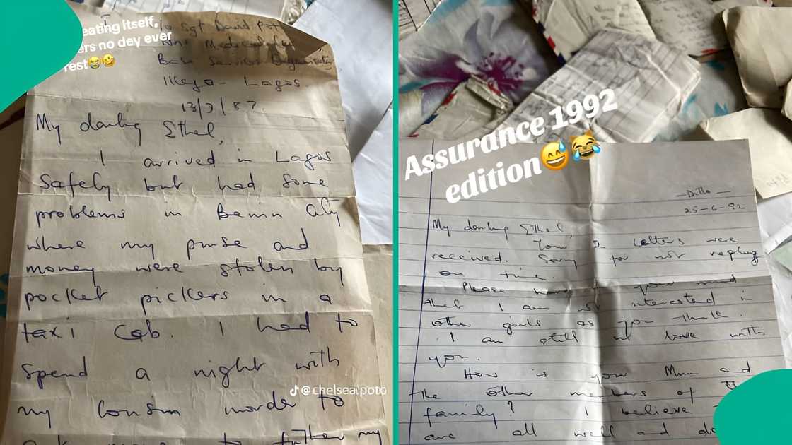Lady shares decades-old letters showing father’s love for mother Lady shares decades-old letters showing father’s love for mother