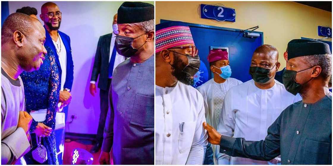 VP Yemi Osinbajo attends movie premiere in Abuja VP Yemi Osinbajo attends movie premiere in Abuja