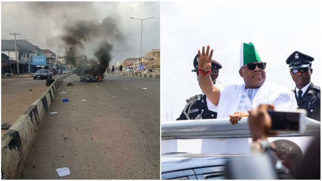 Osun Attacks/Ademola Adeleke/Davido/NURTW/Tension/PDP/APC Osun Attacks/Ademola Adeleke/Davido/NURTW/Tension/PDP/APC