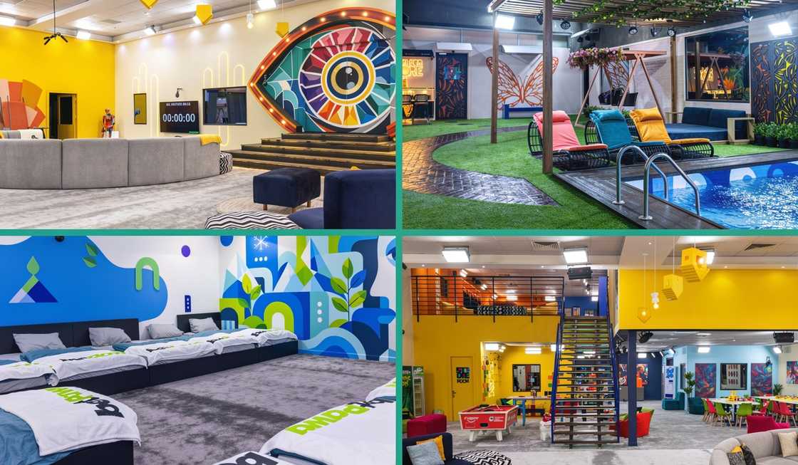 Interior and exterior images of the Big Brother Naija Season 11 house. Interior and exterior images of the Big Brother Naija Season 11 house.