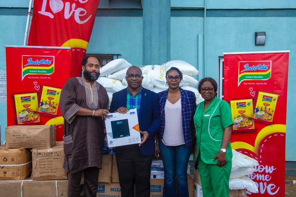 Dufil Prima Foods Shows Support for Health Care, Donates Medical Supplies to Rauf Aregbesola PHCC