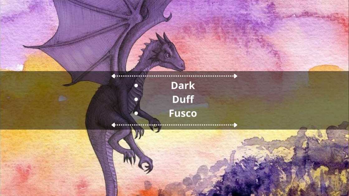 Dark last names Dark last names