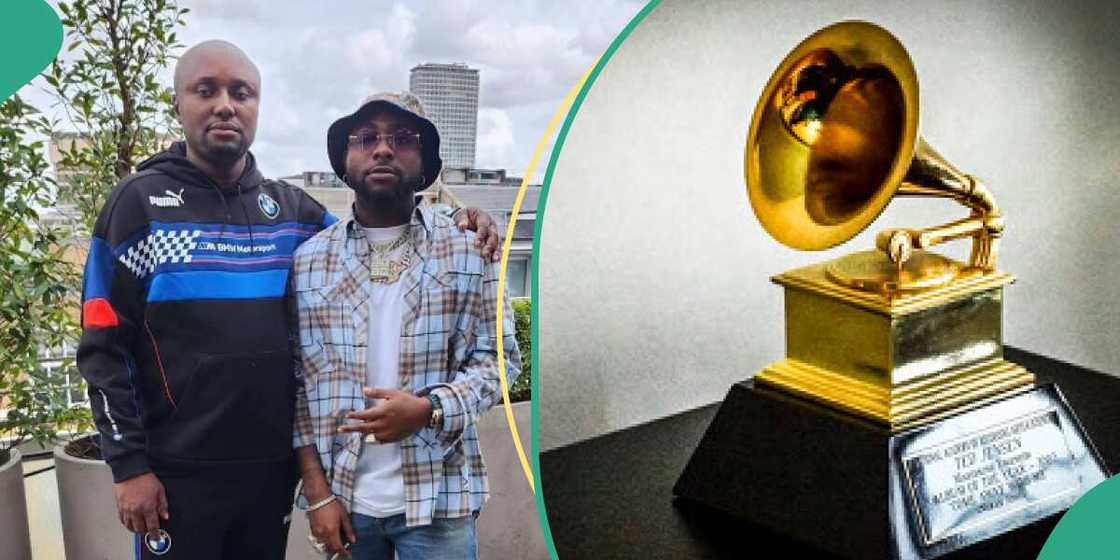 Davido Isreal speaks on singer's Grammy loss