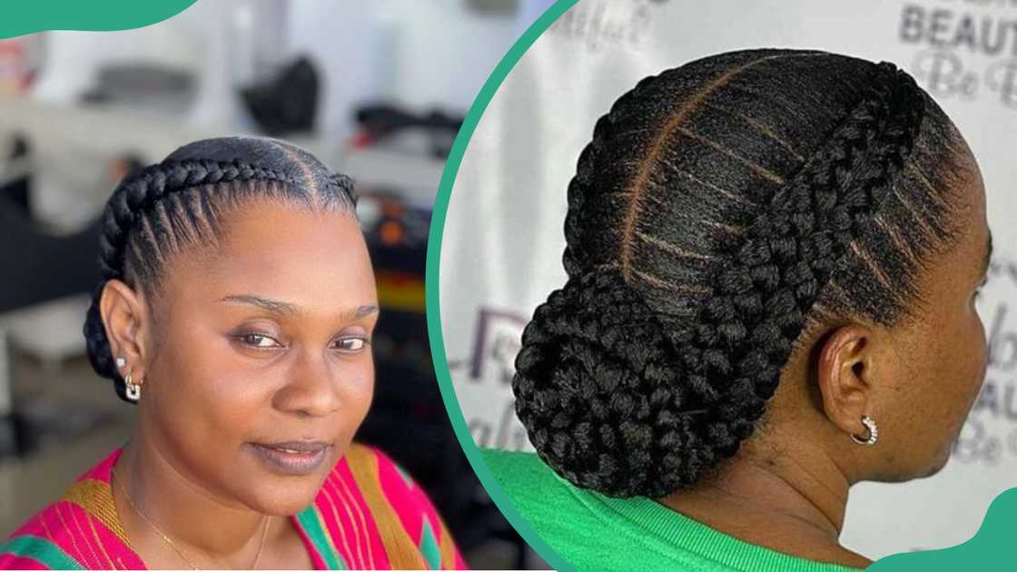 Two braid cornrows Two braid cornrows