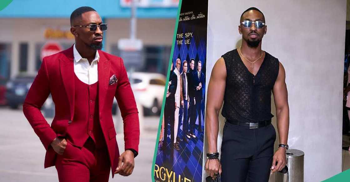 Saga looks gorgeous in black Saga looks gorgeous in black