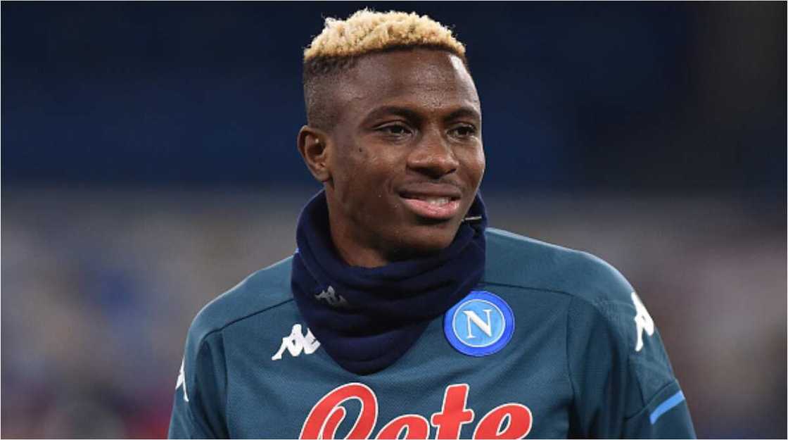 Sensational Super Eagles striker meets 5-time Ballon d’Or winner Cristiano Ronaldo Sensational Super Eagles striker meets 5-time Ballon d’Or winner Cristiano Ronaldo