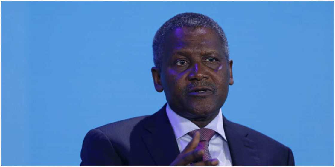 Aliko Dangote now ranked 117th in the latest global billionaires index Aliko Dangote now ranked 117th in the latest global billionaires index