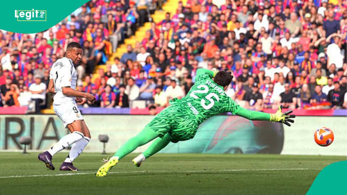 Kylian Mbappe, Real Madrid, Barcelona, club, record, Ivan Zamorano, goals, debut, season, El Clasico. Kylian Mbappe, Real Madrid, Barcelona, club, record, Ivan Zamorano, goals, debut, season, El Clasico.