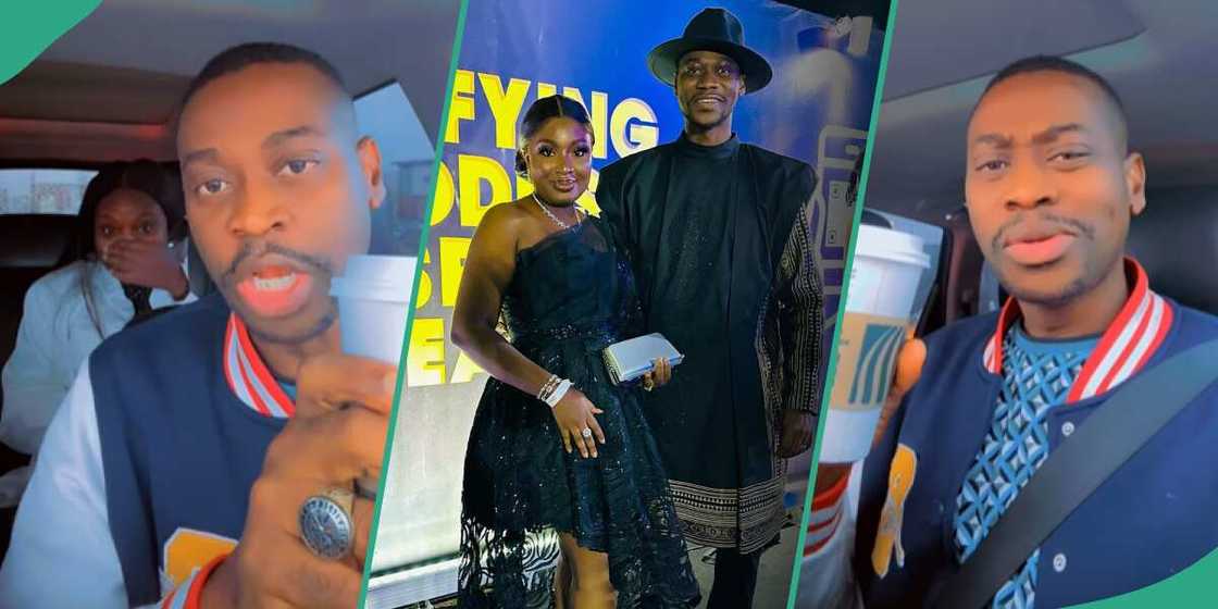 Lateef Adedimeji calls out his wife's intelligence Lateef Adedimeji calls out his wife's intelligence