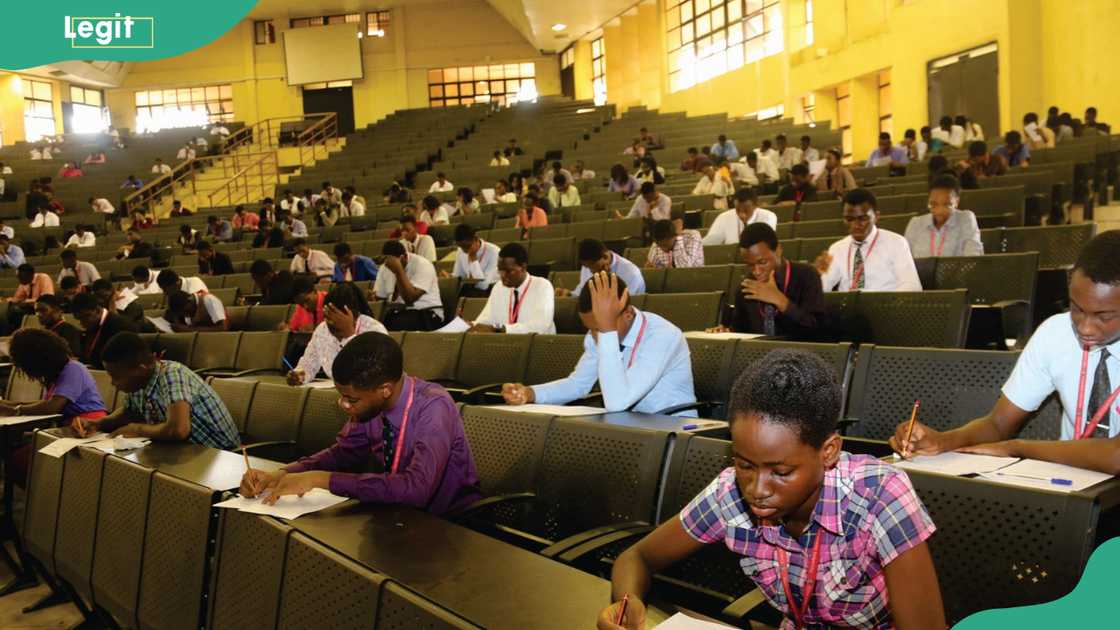 Students attend a lecture session at Covenant University Students attend a lecture session at Covenant University