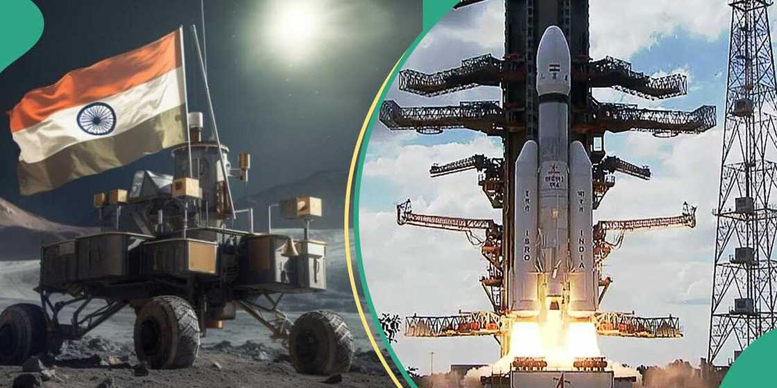 Kasar Indiya ta kafa tarihi bayan kumbonta ya sauka a duniyar wata Kasar Indiya ta kafa tarihi bayan kumbonta ya sauka a duniyar wata