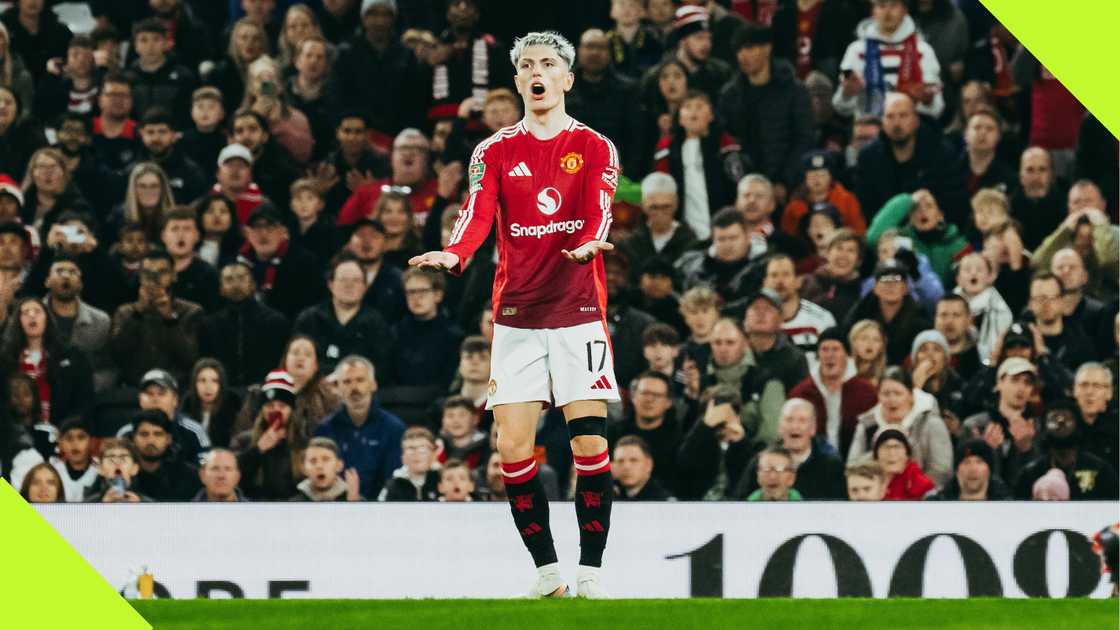 Alejandro Garnacho is Manchester UNited's top scorer this season Alejandro Garnacho is Manchester UNited's top scorer this season