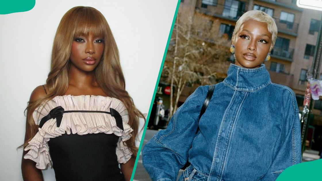 Justine Skye rocking long and short hairstyles Justine Skye rocking long and short hairstyles