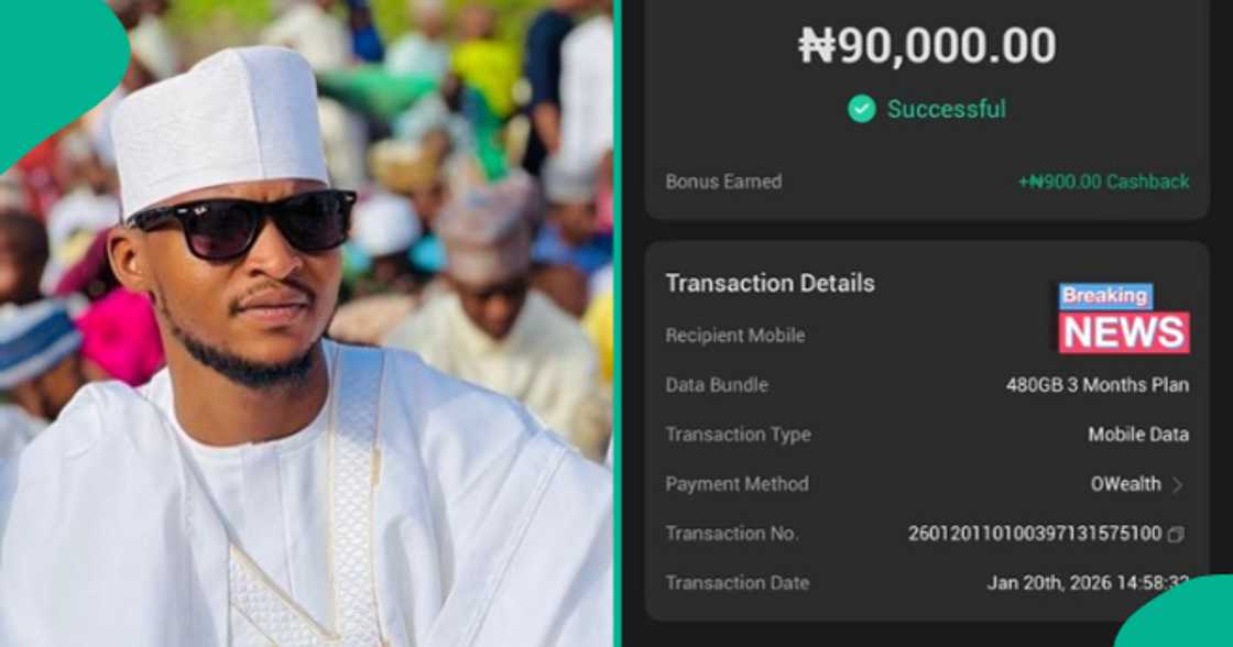 Man cries out after mistakenly buying N90k data.