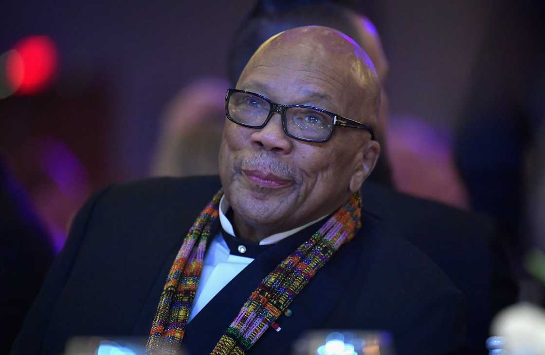 Quincy Jones attends Celebrity Fight Night XXV in Phoenix, Arizona Quincy Jones attends Celebrity Fight Night XXV in Phoenix, Arizona
