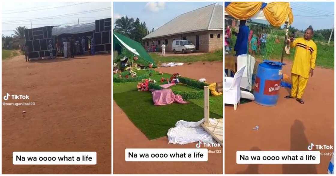 Wedding scatters, Benin wedding abandoned, married with 7 kids Wedding scatters, Benin wedding abandoned, married with 7 kids