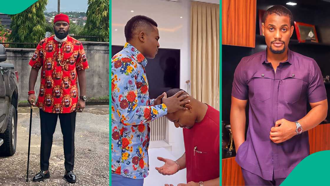 Video of Pastor Jerry Eze praying for Alexx Ekubo: Man poses serious question after watching it