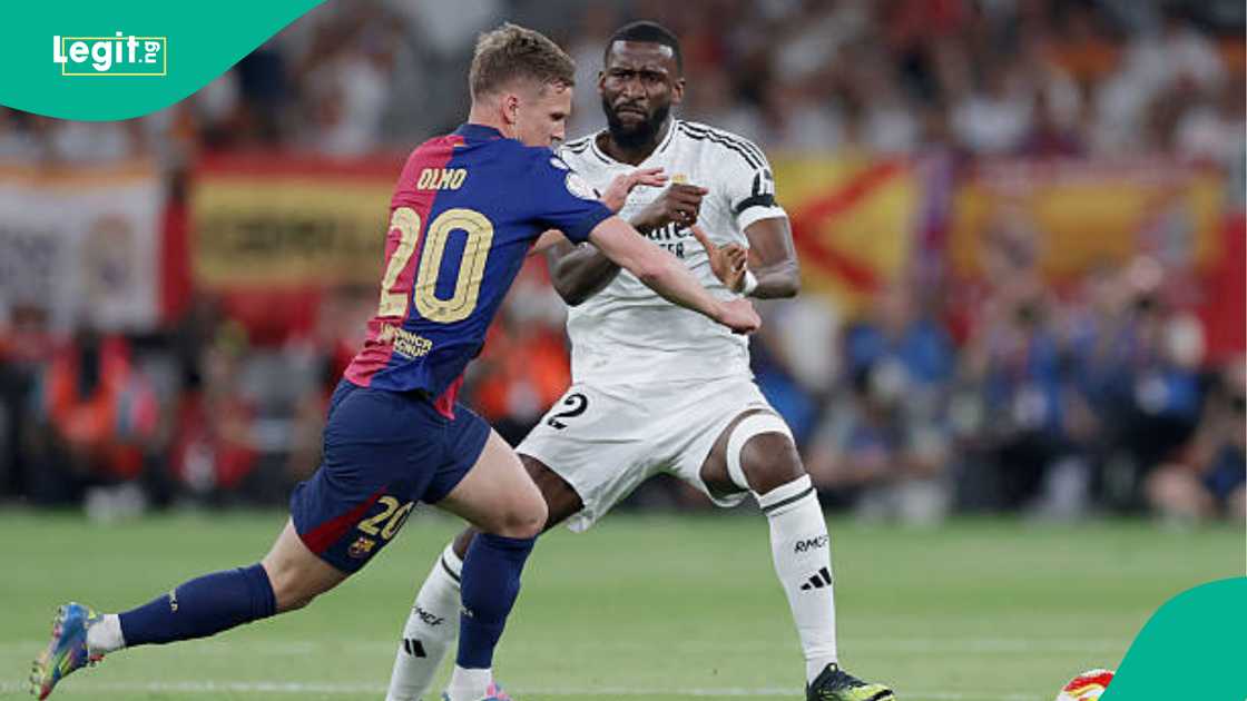 Real Madrid, Barcelona, Antonio Rudiger Real Madrid, Barcelona, Antonio Rudiger