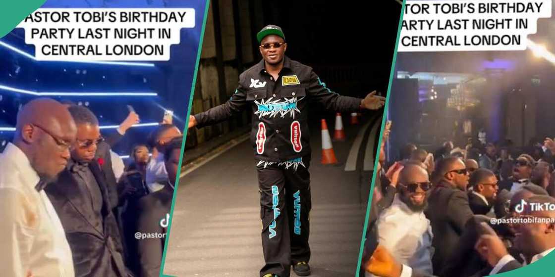 Clips from Pastor Tobi's birthday party in a club Clips from Pastor Tobi's birthday party in a club