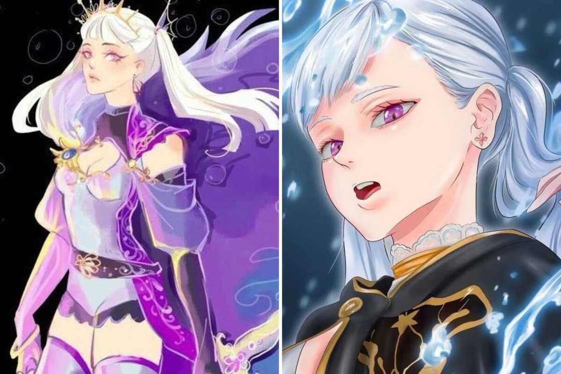 Anime characters with long white hair Anime characters with long white hair