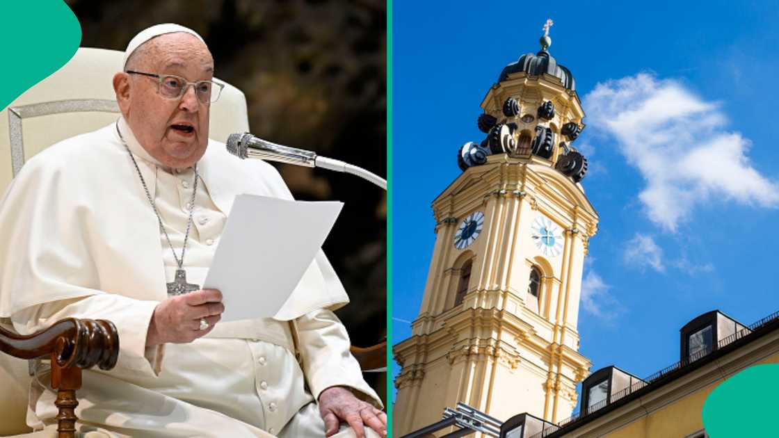 Once a new pope is elected, a white smoke is released. Once a new pope is elected, a white smoke is released.
