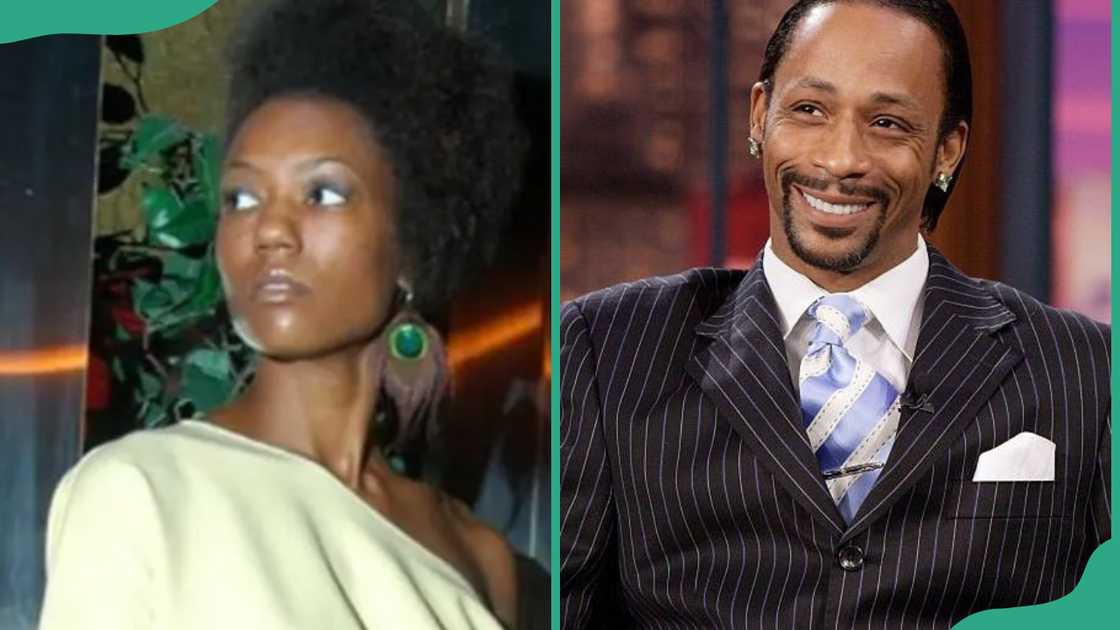 Ebony Gray and Katt Williams Ebony Gray and Katt Williams