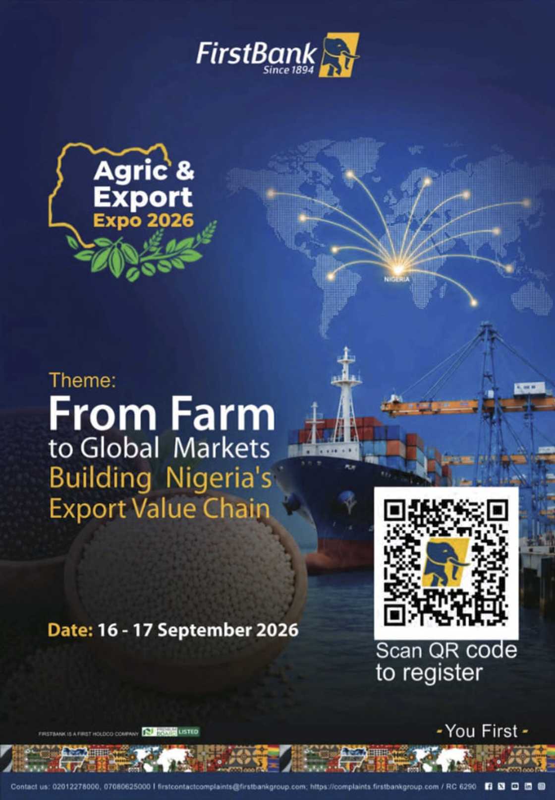 Why You Shouldn’t Miss FirstBank’s Agric and Export Expo 2026