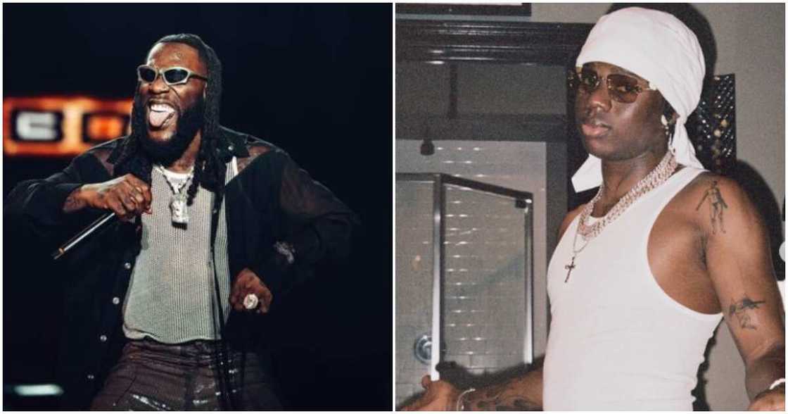 Photos of Burna Boy and Rema Photos of Burna Boy and Rema
