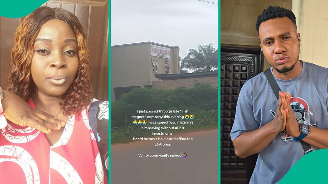 Lady who passed by Fish Magnet's office shares video of what she saw, laments online Lady who passed by Fish Magnet's office shares video of what she saw, laments online