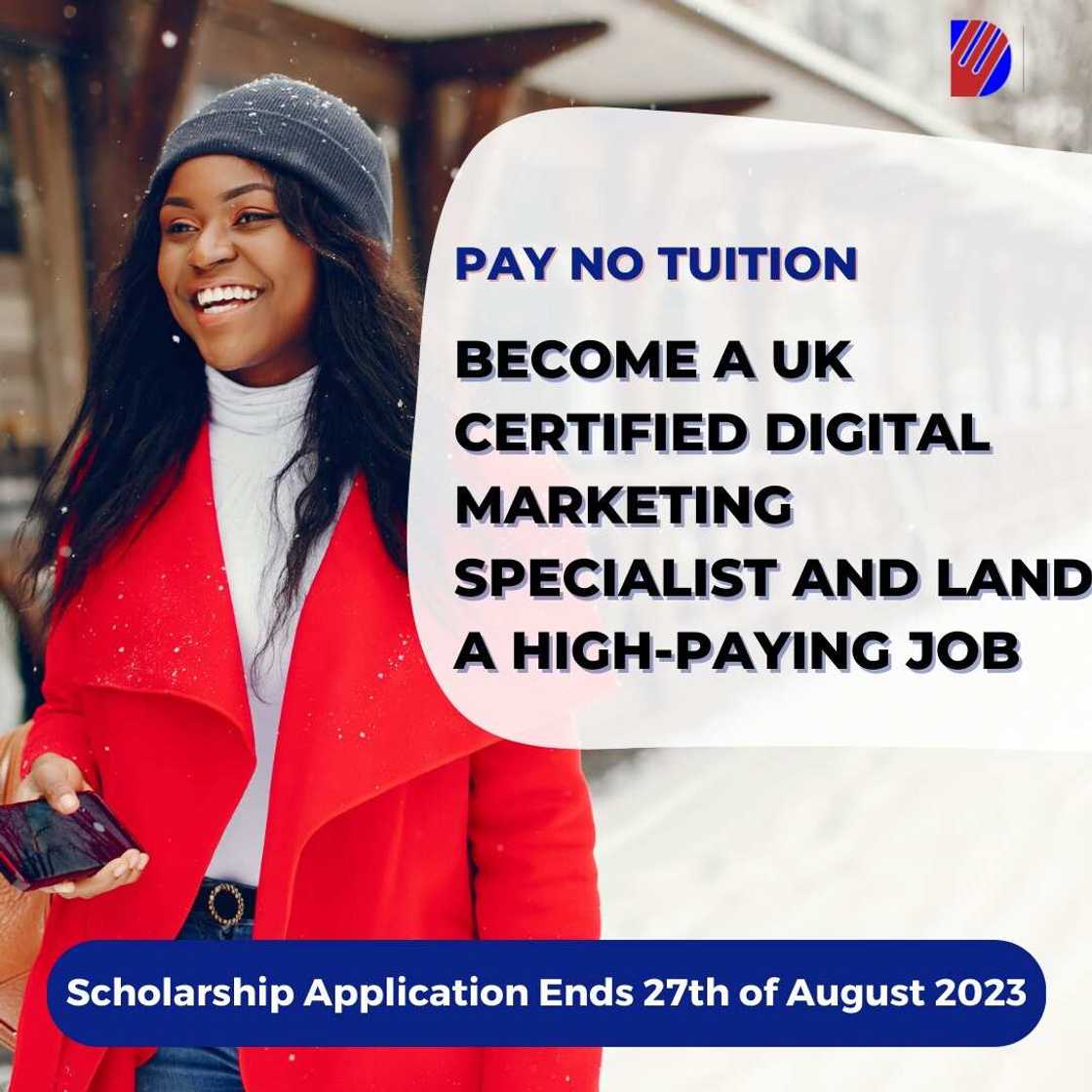Scholarship application for women who want to get into tech